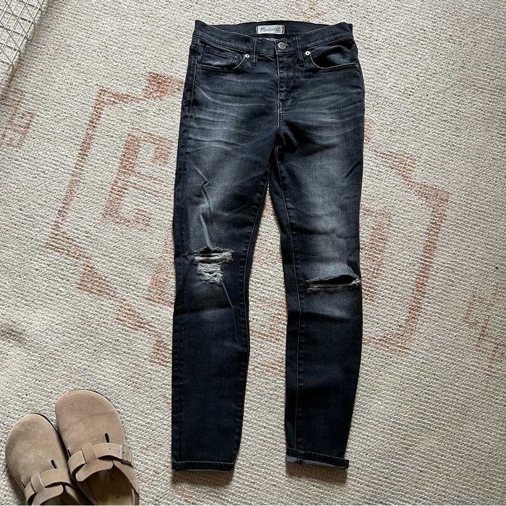 Madewell High Riser Skinny 25 - Picture 2 of 6